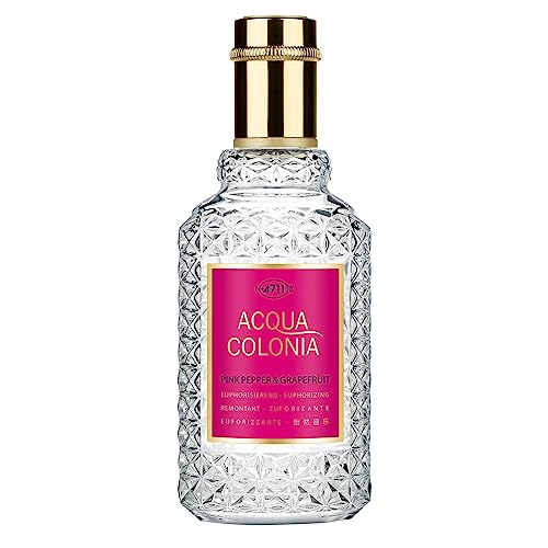 Mäurer & Wirtz 4711 Acqua Colonia Pink Pepper and Grapefruit by Muelhens for Unisex - 1.7 oz EDC Spray
