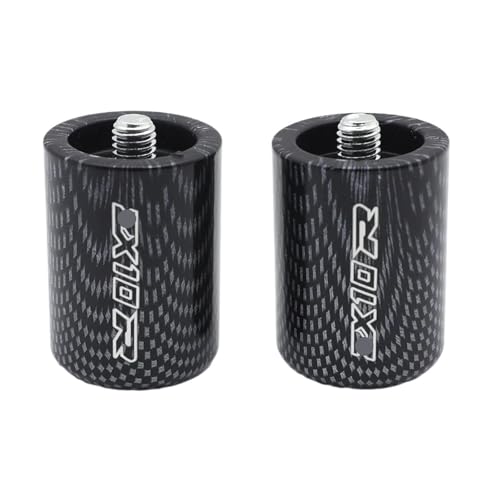 Embouts de guidon carbone anti guidonnage pour moto Kawasaki Ninja ZX10R