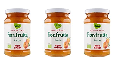 3x Rigoni di Asiago Fiordifrutta BIO Peach Jam 250g Cover