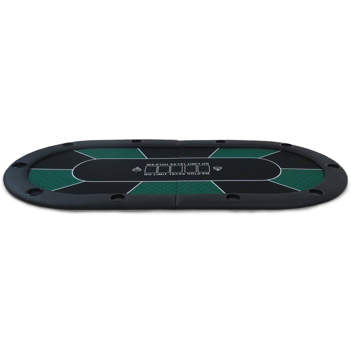 Pegasi Pokertop Deluxe 213x103 Faltbare Pokerauflage Pokertisch-Auflage Texas Hold'em Poker Top Inkl. Tragetasche