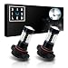SiriusLED Super Bright White 5202 2504 PSX24W 30w Projection LED Fog Light DRL 6000k White