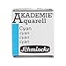 Produktbild Schmincke  AKADEMIE® Aquarell - feine Künstler-Aquarellfarben, Cyan - 1/2 Näpfchen