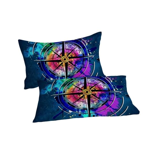 Housse de couette double 200x200cm infroissable en microfibre imprimé 3D pour garçon - 7