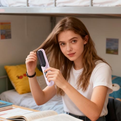 Cepillo alisador ergonómico ideal para regalar a madres y amigas 3
