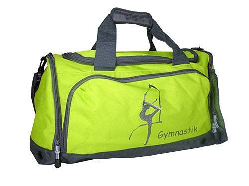 Bernit Sporttasche mit Motiv Einer Gymnastin (grün) Cover