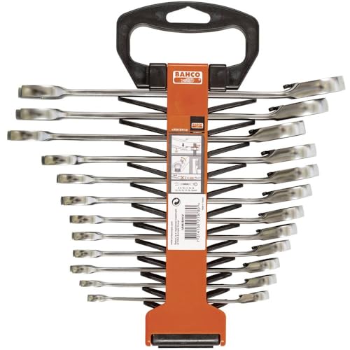Bahco 1RM/SH12 Ratcheting combination wrench Set, 8-19mm