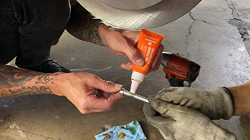Image of Permatex 25005 High Strength Removable Threadlocker Orange Gel, 5 g