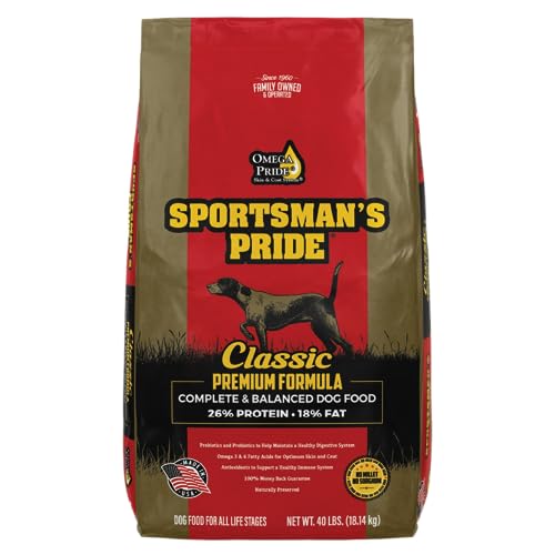 Sportsman's Pride Premium 26/18 Formula Adult Dog Food, 40-lb Bag