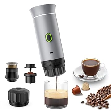 best portable espresso maker that heats water