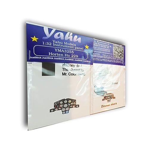 Yahu Model YMA3255 1/32 Ho 229 for Zoukei Mura Accessories, 1:32 Scale Photoetched Aircraft Model Kit, Boys 14+