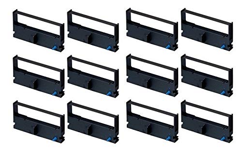 SuppliesMAX Compatible Replacement for TEC MA-1450/1650 Purple P.O.S. Printer Ribbons (12/PK) (530541_12PK)