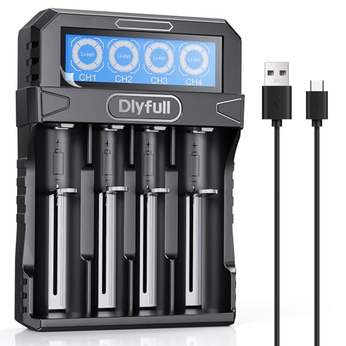 Dlyfull 18650 充電器 LCD