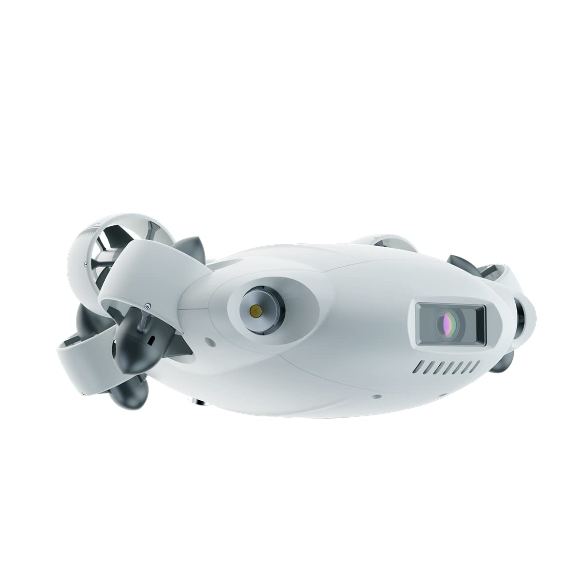 FIFISH V6 VR Robot submarino Rov, bloqueo de postura, rollo de 360, drone de buceo con cámara 4K UHD, 100 m de cable Rc buscador de peces, verde