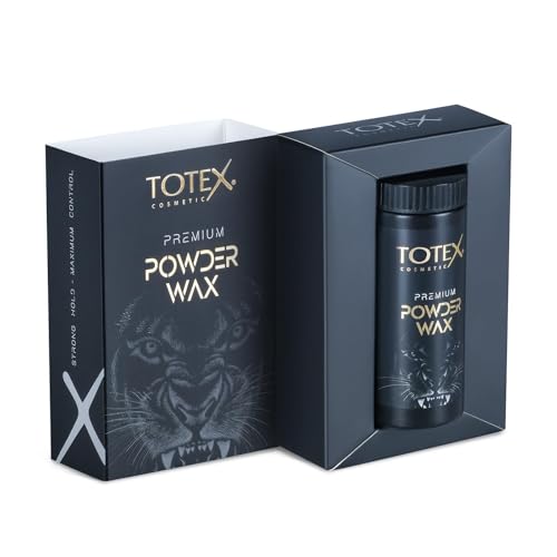 Totex Poudre de Coiffage Texturisante en Cire Premium | Poussière Magique Volumatrice et Épaississante | Tenue Flexible Aspect Mat Contrôle Maximal pour Homme & Femme 20 g