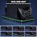 Luckit Wall Mount with Cooling Charging Stand for Xbox Series X/S, Vertical Dual Controller Charger Station Cooling Fan for Xbox Series X/S Console, Image 6 Luckit Wall Mount with Cooling Charging Stand for Xbox Series X/S, Vertical Dual Controller Charger Station Cooling Fan for Xbox Series X/S Console, Image 6