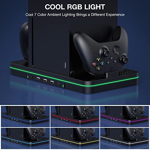 Support de charge pour Xbox Series X/S résolvant les pannes de batterie et la surchauffe