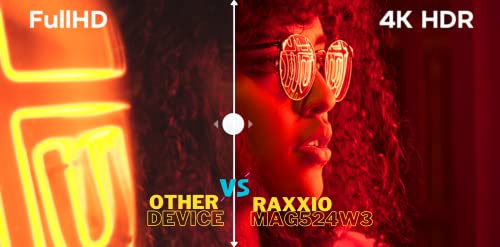 Raxxio Set-Top Box Mag524W3 Linux 4.9, Amlogic S905X2, 4K 60Fps, 1 Gb Ddr3 Ram, 4 Gb Flash Memory, Dual-Band 2.4G/5G 2T2R Ac Wifi, Usb 2.0 And 3.0 With Hdmi Cable And Remote Control #TOP5