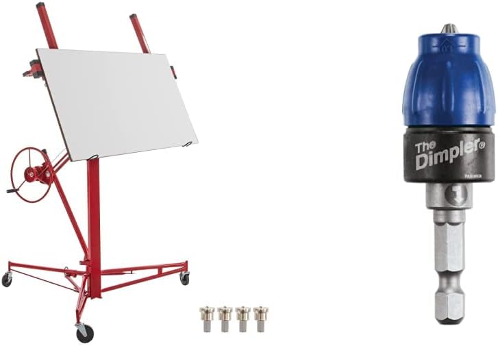 VEVOR Drywall Rolling Lifter Panel, 11ft Sheetrock Lift Drywall Lift