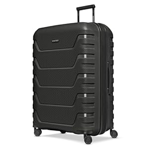 SMARTBOX Hartschalen Check-in Koffer | Großer XL Trolley 52 x 33x 76 cm von 111 auf 120 Liter erweiterbar | aus hochwertigem Polypropylen | 4 Doppelrollen & TSA-Schloss | leichte 4,2 kg (Edition 01)
