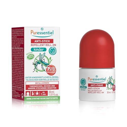 Puressentiel Abwehr Roll–On Mücken & Insekten Kinder ab 6 Monaten 30 ml