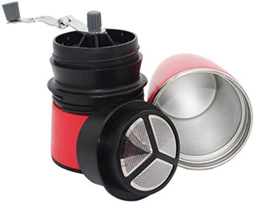 SXLCKJ Molinillo de café de Mano portátil, Molinillo de Mano portátil para el hogar, máquina de café pequeña, máquina de… - Imagen 5