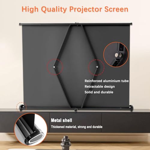 Pantalla de proyector portátil 40 pulgadas 16:9 miniatura 3