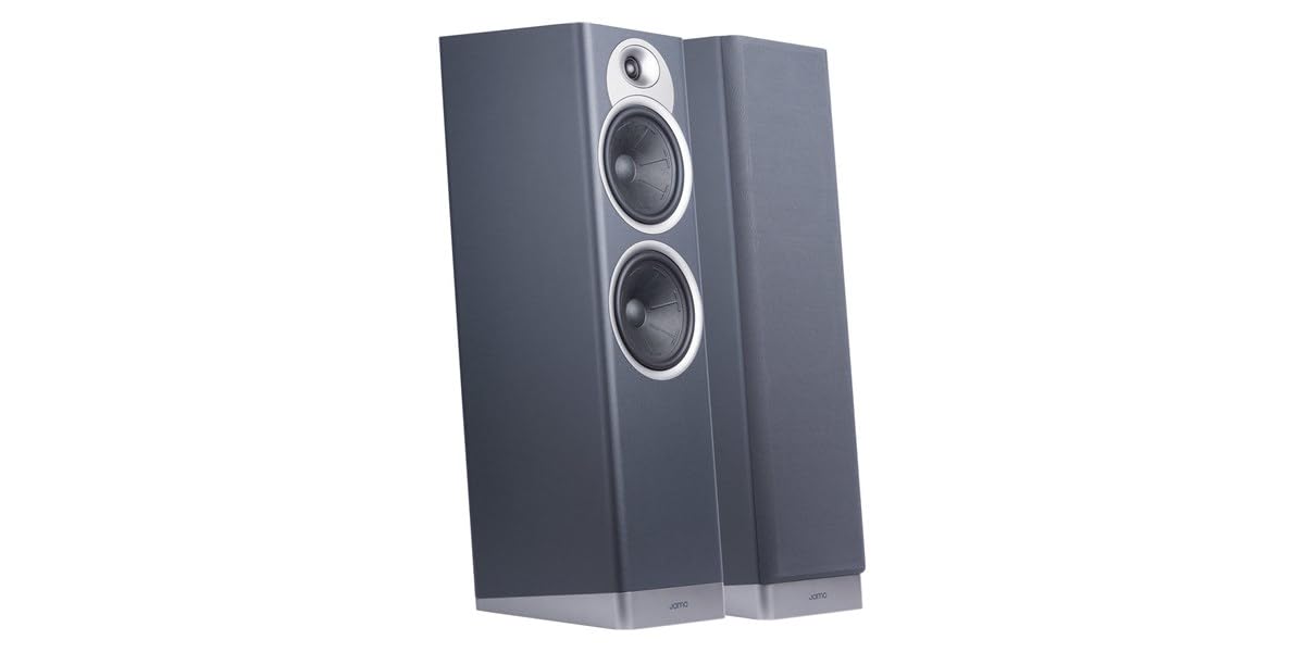 Jamo STUDIO 7 S7-27FA Coppia Casse Acustiche da Pavimento con Altoparlante Atmos - Blue Fjord