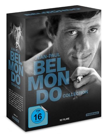 Jean-Paul Belmondo Collection - 16-DVD Box Set ( Ã€ bout de souffle / Léon Morin, prêtre / Cartouche / Un singe en hiver / Le doulos / Pierro [ Origine Tedesco, Nessuna Lingua Italiana ]