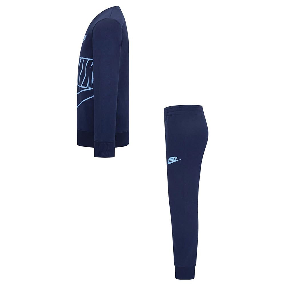 NIKE B Nsw Paint Yf Crew Set TRACK_SUIT Unisex - Bambini e ragazzi