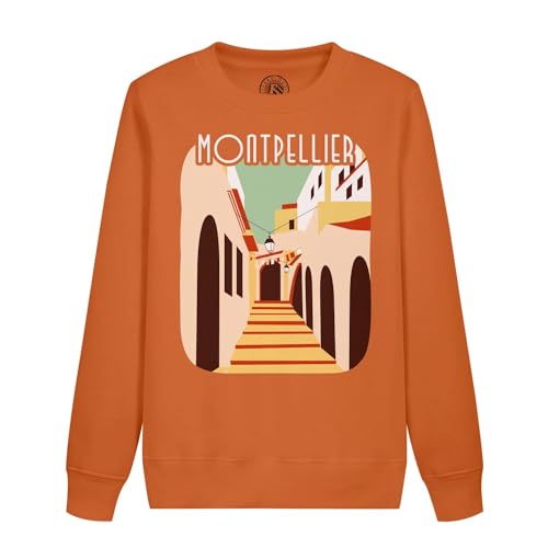 Sweat enfant Montpellier centre historique vêtement coton tourisme