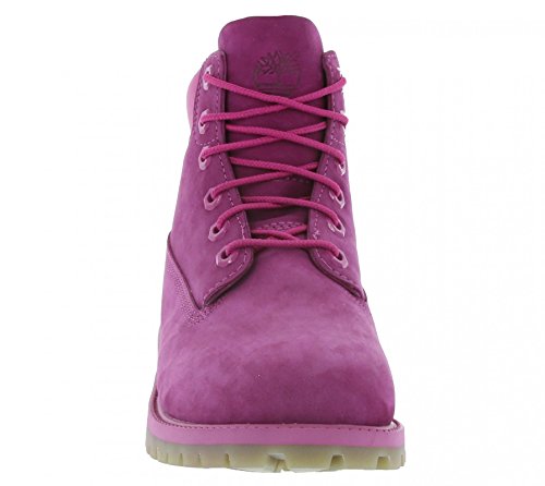 Image of Timberland Kid's 6-Inch Premium Waterproof Boot, Pink, 6.5 M US Big Kid