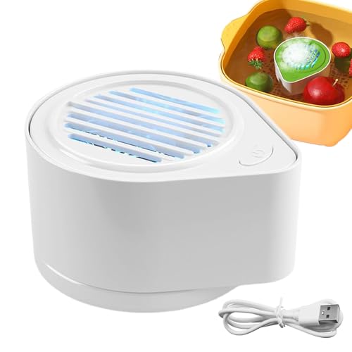 Patifirst Lavadora de Frutas,Purificador de Lavado para Verduras | Utensilio de Cocina Automático sin Cables para Limpiar Lechuga Tomate Cherry UVA Fresa Frambuesa