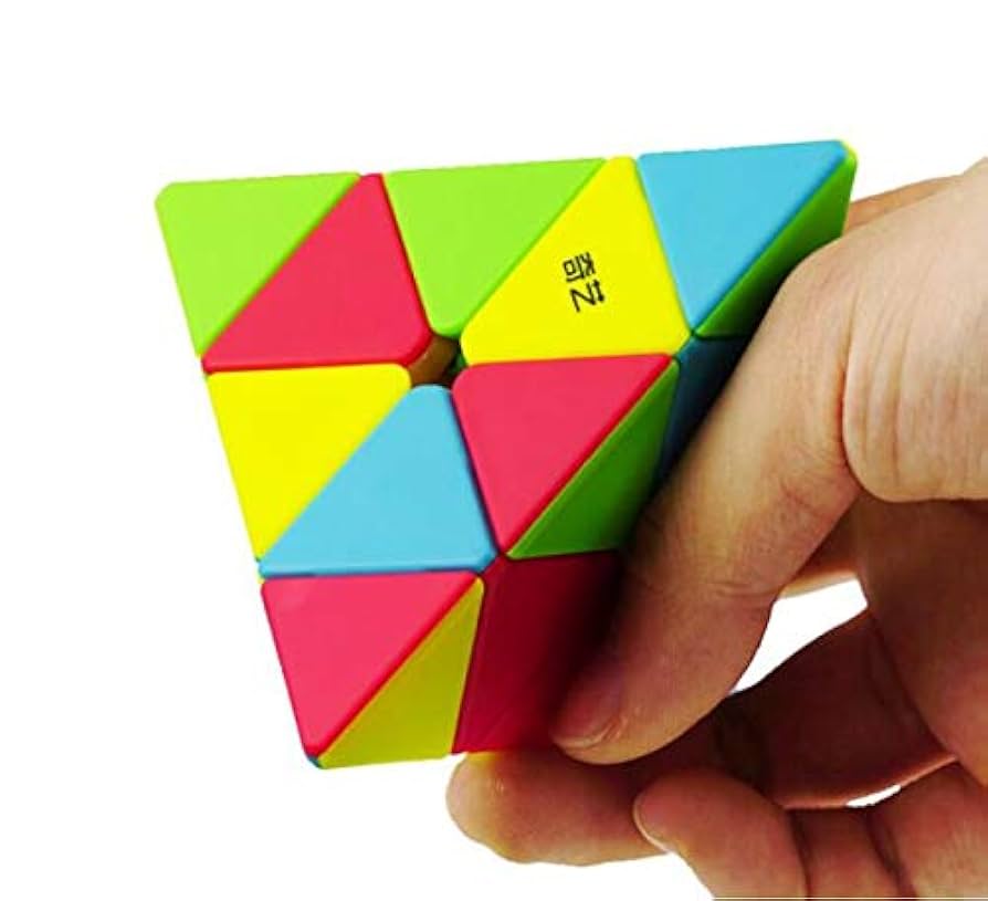 Amazon.com: CuberSpeed Pyramid Speed Cube Stickerless Magic