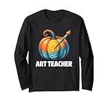 Photo Gallery art teacher halloween vibes spooky paint and pencils maglia a manica Photo Gallery art teacher halloween vibes spooky paint and pencils maglia a manica