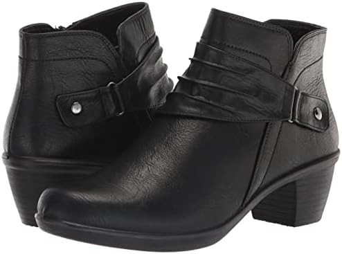 Easy Street mens Damita Bootie Ankle Boot, Black, 6.5 US | Image 6