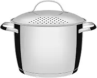 Espagueteira com Fundo Triplo Dimetro 20Cm, Tramontina, 62667203, Inox