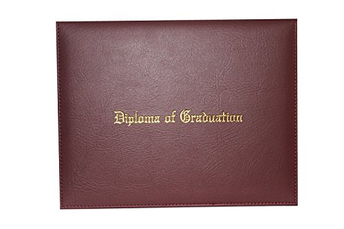 GradPlaza Graduation Pinhole Texture and PU Diploma Cover Honor Certificate Cover 8 1/2"