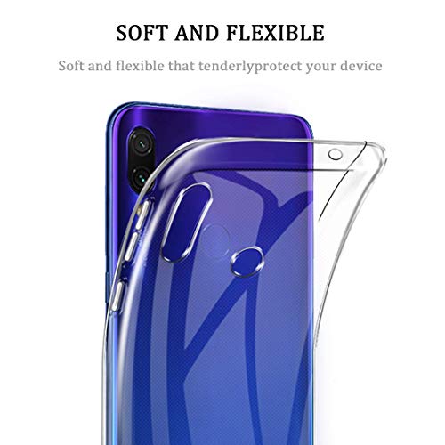 Capa Transparente + 2 Películas de Vidro Temperado Xiaomi REDMI NOTE 7