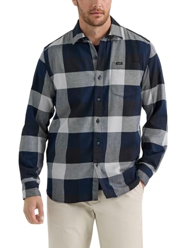Lee Men's Extreme Motion All Purpose Long Sleeve Worker Shirt