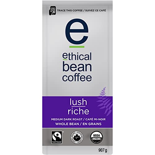 Lush Ethical Bean Coffee: Tostado Medio en Grano 2 lb