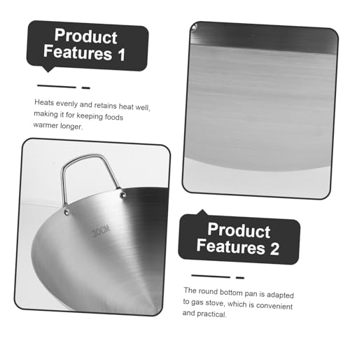 Wok de Acero Inoxidable con Doble Asa miniatura 7