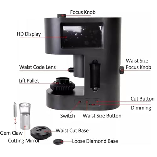 Microscope numérique avec écran LCD double face pour examen de bijoux - 5