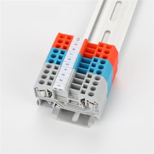 Conector de cable de resorte y accesorios de bloque de terminales DIN 2