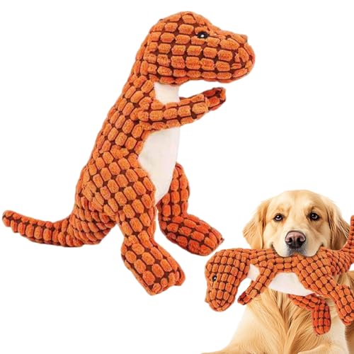 SNONESIY Robustes Unzerstörbares Dino-Hundespielzeug Kauspielzeug