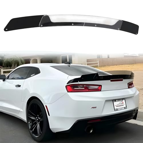 Rear Spoiler Foam Tape Seal Loose, Visible to Customer - 2022-2023 Chevrolet Bolt EUV 4 YHCMVEHI Rear Wickerbill Spoiler Fits for Chevrolet Camaro 2016-Present with GM Blade Spoiler All Models, 3 Pieces Add-on Style Rear Wicker Bill, Rear Trunk Lid Wickerbill Includes RivNut Tool