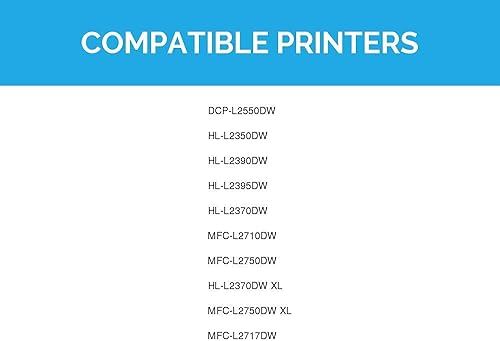 Miniatura 9 de LD Productos Cartucho de tóner compatible para Brother TN760 TN-760 TN 760 TN730 TN-730 alto rendimiento para usar en DCP-L2550DW, HL-L2390DW,