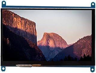 ASHATA 7-Inch LCD HDMI 1024x600 Ultra HD Display Screen Capacitive Touch Screen for Raspberry Pi/Raspberry Pi1,2,3 for Computer Monitor support win7,win8,win10