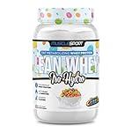 MuscleSport Lean Whey Revolution™ Protein Powder – Whey Protein Isolate – Low Calorie, Low Carb, Low Fat, Incredible Flavors – 25g Protein per Scoop (2lb, Fruity Cereal)