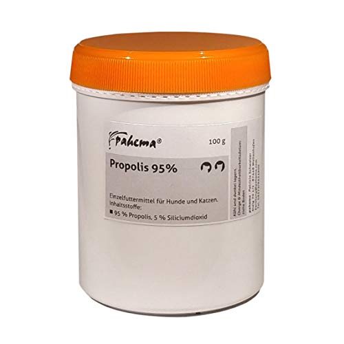 pahema 95% Propolis Pulver - für Hunde und Katzen - 100 % Natur (25 g)