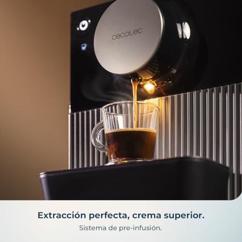 Cafetera superautomática compacta Cecotec para evitar cápsulas y moler grano 4